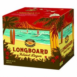 Kona Longboard Lager 355ml 12pk - The Beer Cellar