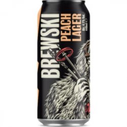 Renegade Brewery  Brewski Peach Lager (Cans) (44cl) (Gluten Free) - Chester Beer & Wine