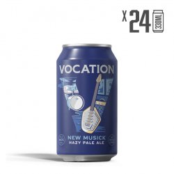 Vocation 24PK New Musick  4.0% Hazy Pale Ale 330ml - Vocation