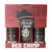 Cerveza Rocco Beer Red Irish Chimp lata x 2 500ml + Vaso 