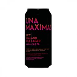 Una Maximas NZ Rice Lager - Una Más