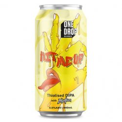 One Drop Brewing Hit Me up Hazy Double IPA 440ml - The Beer Cellar