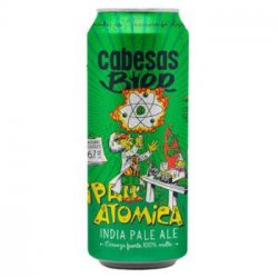 Cabesas Bier IPA Atómica 473ml - Sabremos Tomar