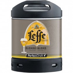 Barril Leffe Rubia 6L.  Perfect Draft - Cervezasonline.com