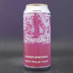 Queer Brewing - Femme - Hazy Pale - 4.3% - 440ml Can - MK Biergarten