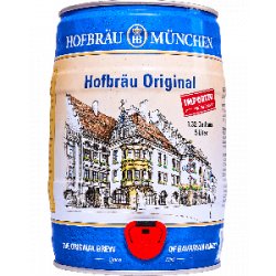 Hofbrauhaus Munchen Brewery Hofbräu Original Mini Keg - Half Time