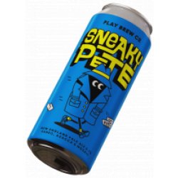 Play Brew Co Sneaky Pete (CANS) - Pivovar