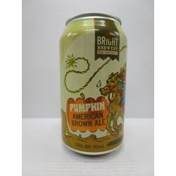 Bright Pumpkin Brown Ale 5.5% 355ml - Grape & Grain