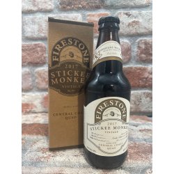 Firestone Stickee Monkee 2017 Quadrupel - 35 CL - House of Beers Uden