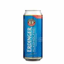 12 x Erdinger Alkoholfrei  wheat beer Canbottle 500ml  0.4% - The Alcohol Free Co