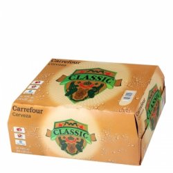 Cerveza Carrefour Lager pack de 24 botellas de 25 cl. - Carrefour España