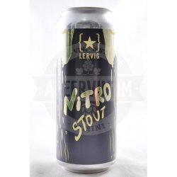 Lervig Nitro Stout lattina 50cl - AbeerVinum