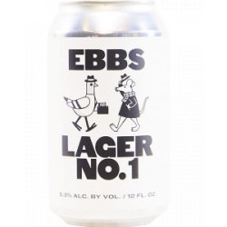 EBBS Brewing Co Lager No.1 - Half Time