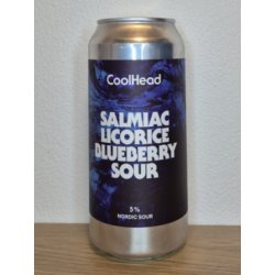 CoolHead Brew Salmiac Licorice Blueberry Sour