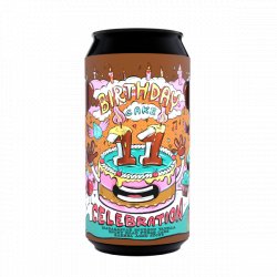 Amundsen Brewery 11th Birthday Cake - Madagascar Bourbon Vanilla Rocky Road Fudge Cake Barrel Aged Stout