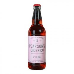 Pearson's Medium Sweet Blush Cider 50cl - Stirchley Wines & Spirits