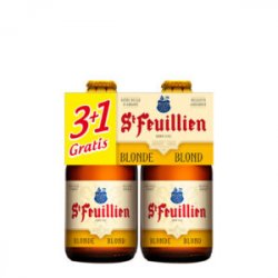 St-Feuillien Blonde - 4 x 33cl  - Centre Bohey