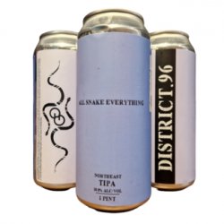 District 96 Beer Factory All Snake Everything