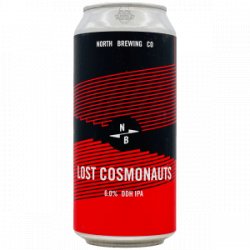 North Brewing  Lost Cosmonauts - Rebel Beer Cans