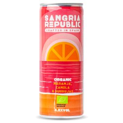 Sangria Republic naranja, canela & burbujas 250ml - Mundorum Viator