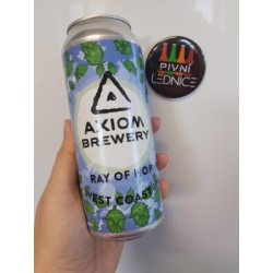 Axiom Ray of Hop 14°6% 0,5l - Pivní lednice
