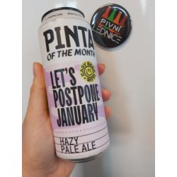 Pinta Let’s Postpone January 0°5% 0,5l - Pivní lednice