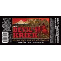 Double Mountain Devils Kriek - CraftShack