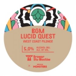 Stu Mostów  BGM25 Lucid Quest  Citra & Riwaka West Coast Pilsner - Browarium