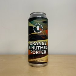 Marble Orange & Nutmeg Porter (500ml Can) - Leith Bottle Shop