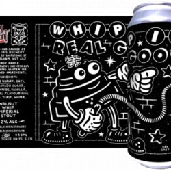 Black Iris x Bang The Elephant  Whip It Real Good [12% Imperial Stout] - Red Elephant