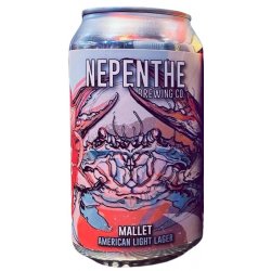 Nepenthe Brewery Mallet Light Lager 6 pack 12 oz. Can - Petite Cellars