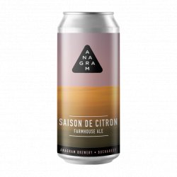 Anagram Brewery SAISON De CITRON