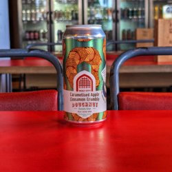 Vault City Brewing Caramelised Apple Cinnamon Crumble Doughnut