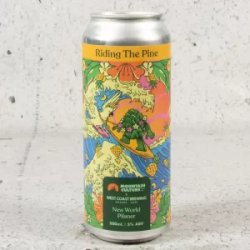 Mountain Culture x West Coast Brewing Riding the Pine New World Pilsner - Mr West