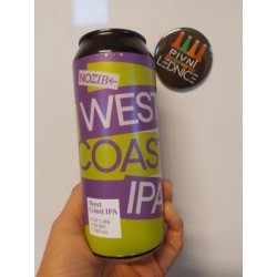 Nozib West Coast IPA 14°5,8% 0,5l - Pivní lednice