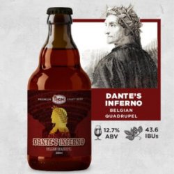 Dante’s Inferno 12.7%  Thùng 24 Chai 330ml - BIA NHẬP ĐÀ NẴNG