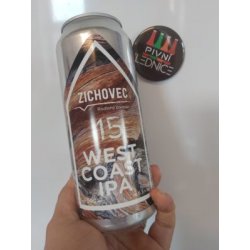 Zichovec West Coast IPA 15°6,5% 0,5l - Pivní lednice