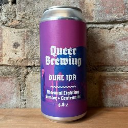 Queer Brewing Bisexual Lighting Simcoe Centennial IPA 5.8% (440ml) - Caps and Taps