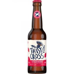 Thistly Cross Strawberry Scottish Cider 330ml - Fountainhall Wines