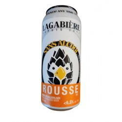 Lagabière - Ta Rousse Sans Alcool - 473ml - La Bière à Boire