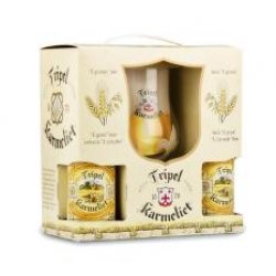 Karmeliet Coffret 4 bouteilles + 1 verre - Belbiere