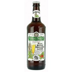 Samuel Smiths Pure Brewed Organic Lager - Beers of Europe