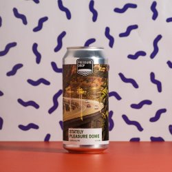 Pressure Drop  Stately Pleasure Dome California IPA  6.5% 440ml Can - All Good Beer