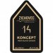 Zichovec Koncept India Black Saison 14 0,5l Zichovec Koncept India Black Saison 14 0,5l