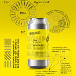 Neon Raptor Brewing Co. Completed It Mate: Citra Neon Raptor Brewing Co. Completed It Mate: Citra