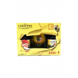 La Chouffe Giftpack 4x33cl+Glass - Belgian Brewed