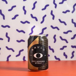 Brulo  Alcohol-Free Dry Hopped Stout  0.0% 330ml Can - All Good Beer