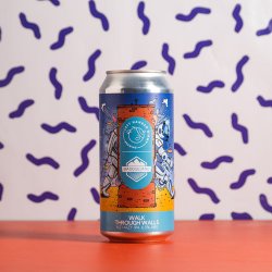 Left Handed Giant X Basqueland  Walk Through Walls  NZ Hazy IPA  6.5% 440ml Can - All Good Beer