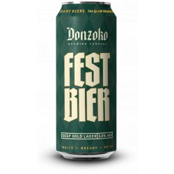 Donzoko Brewery, Festbier, 500ml Can - The Fine Wine Company