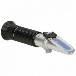 Refractometer 0-32% Brix + 1.000-1.130 specific gravity with ATC - Brouwland